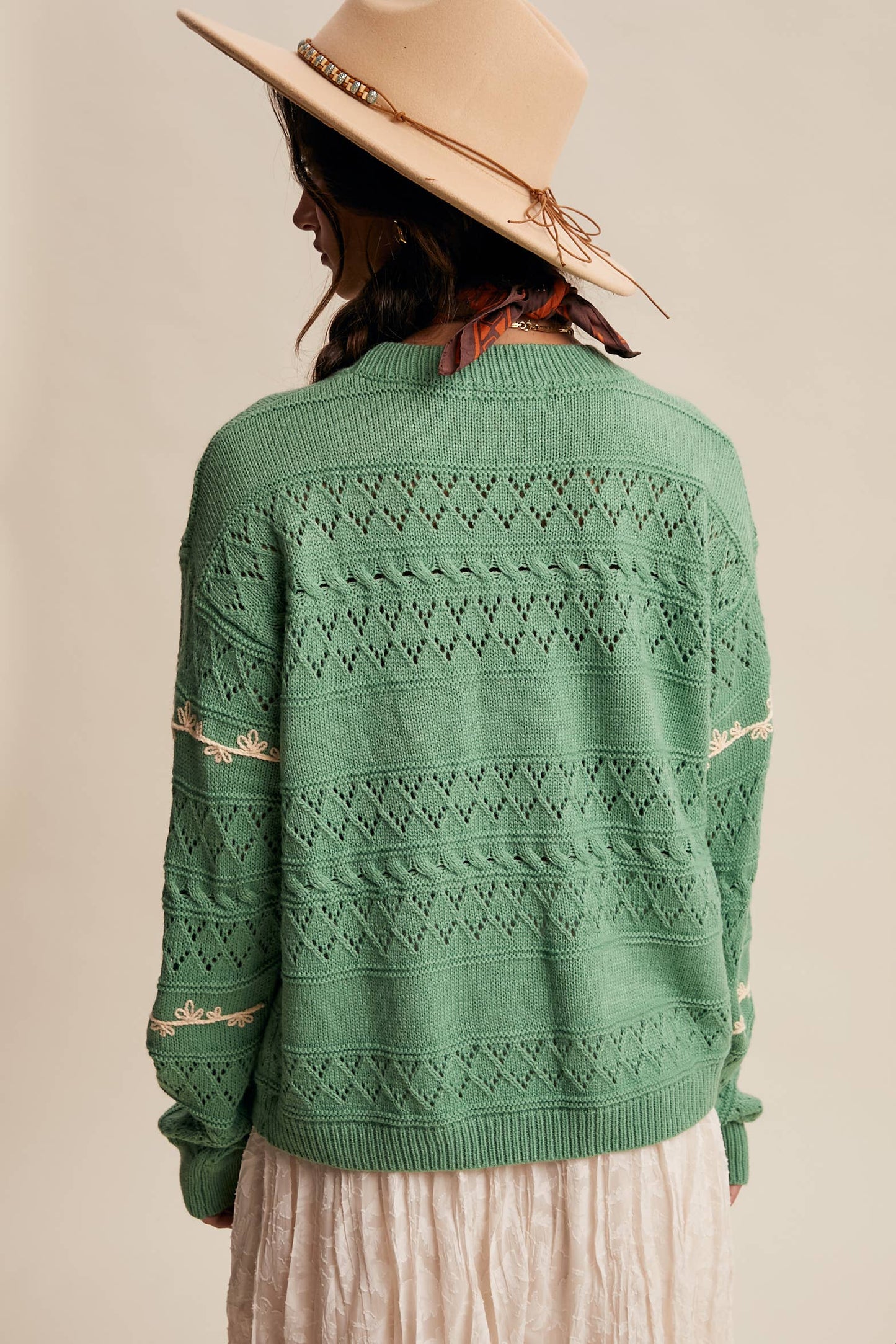 Lauren Embroidered Sweater