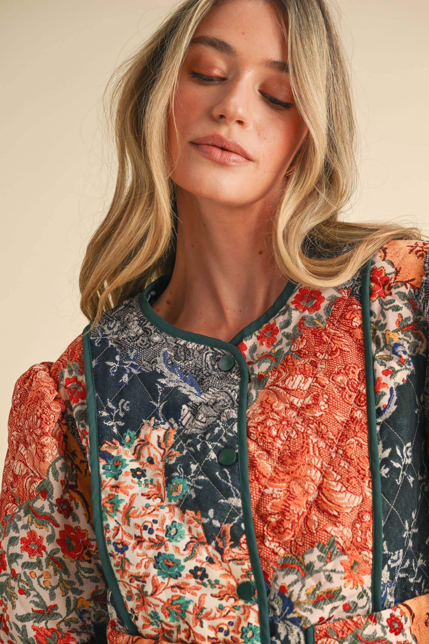 Patchwork Quilted Jacket