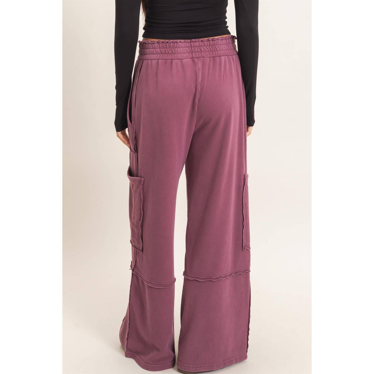 Mineral Wash Cargo Pocket Pants