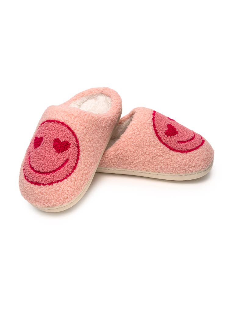 Kids Heart Eyes Slippers