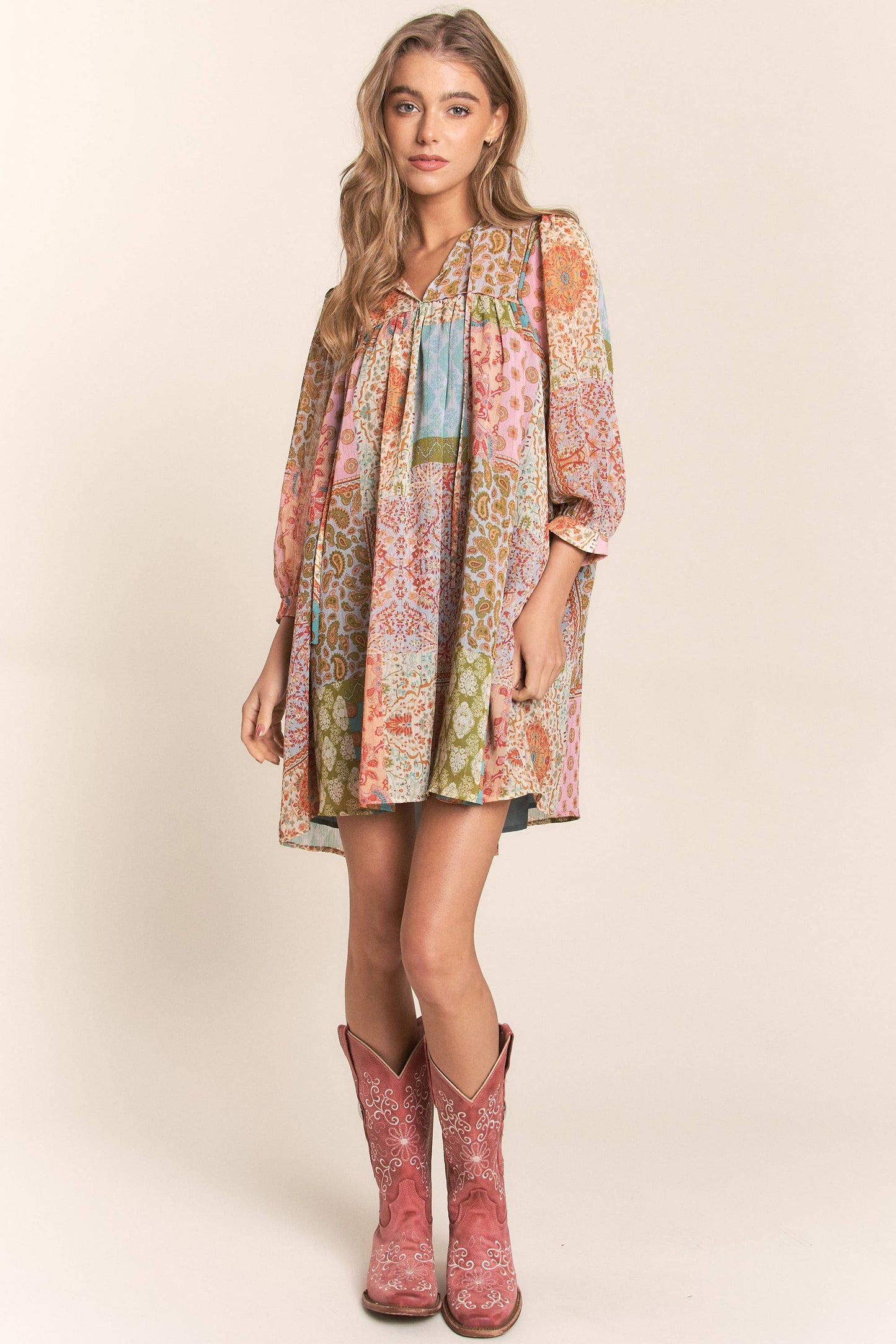 The Boho Chiffon Dress