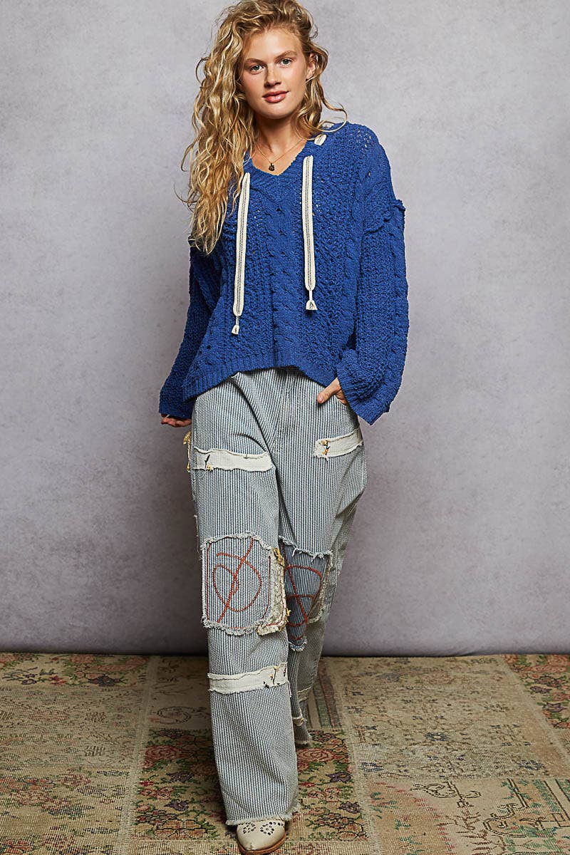 Brooke Oversized Chenille Hoodie
