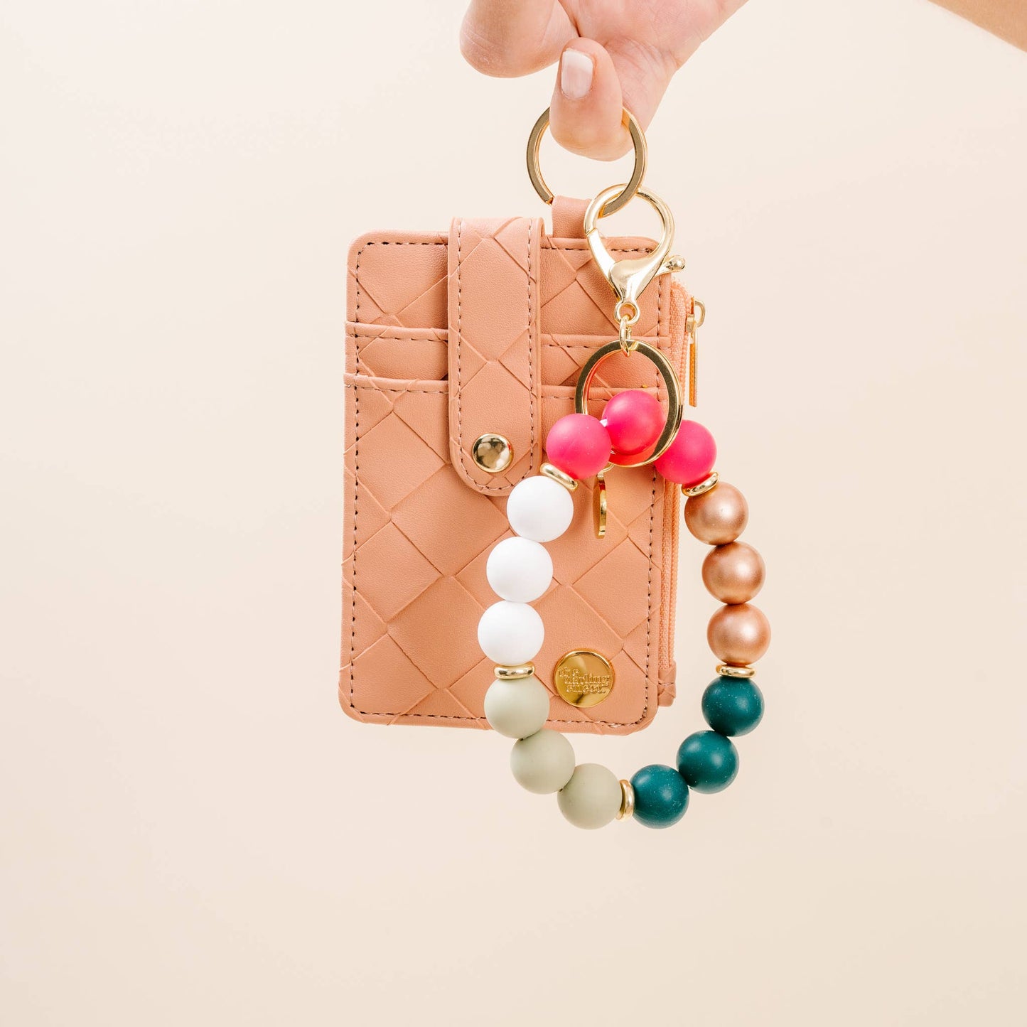 Hands-Free Keychain Wristlet - Oh What Fun