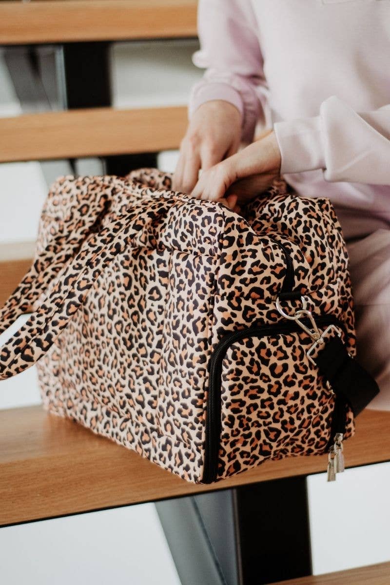 Leopard Overnight Bag