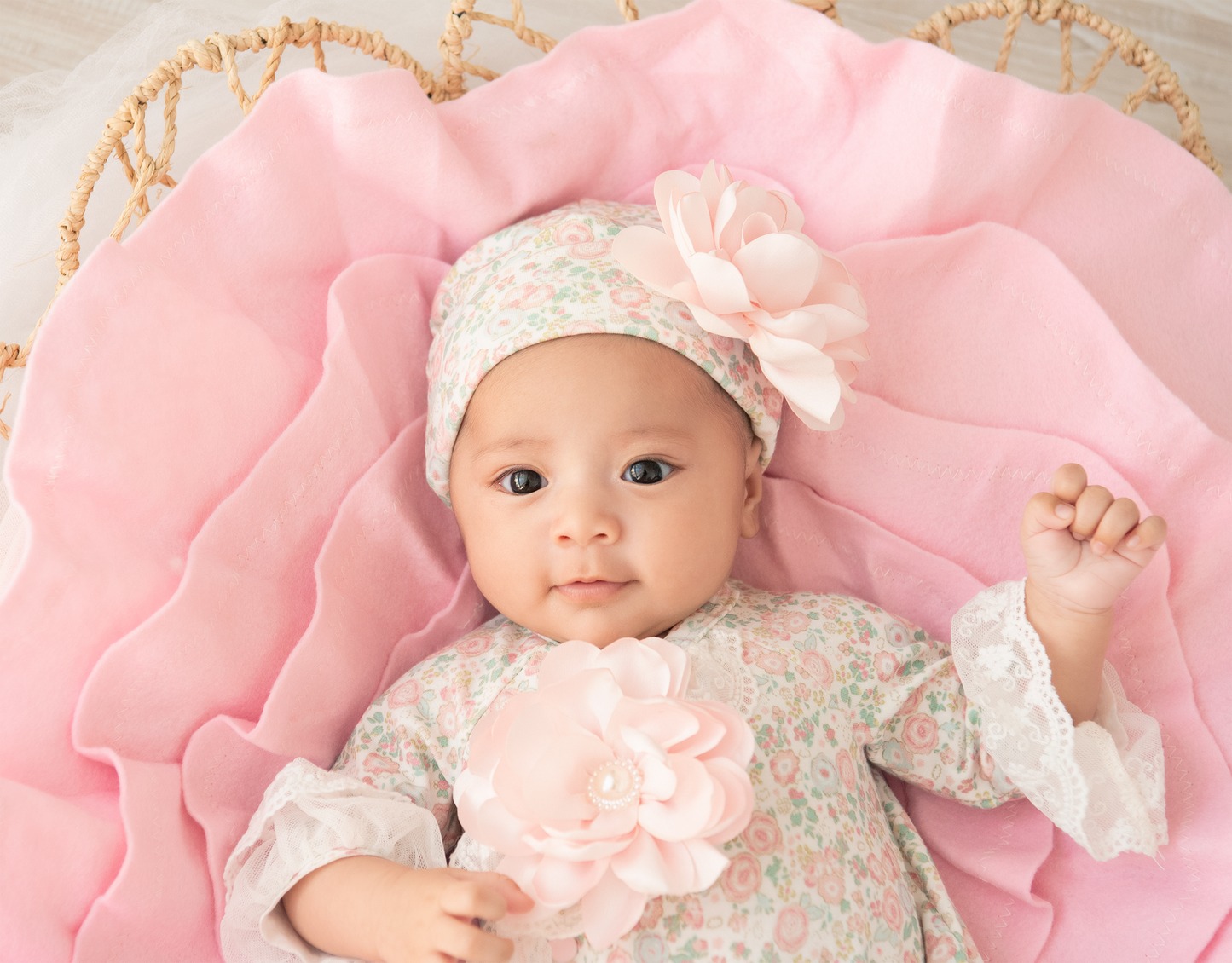 Gabrielle's Garden Baby Gown - Milly's Boutique