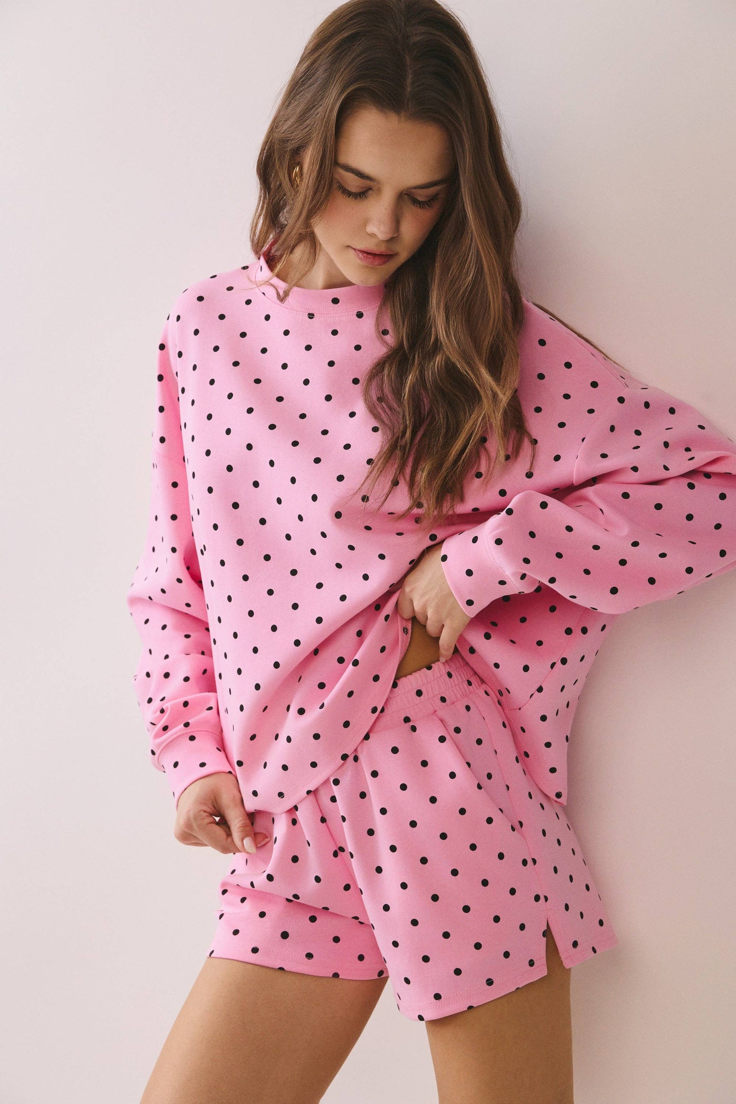 Polka Dot Pullover