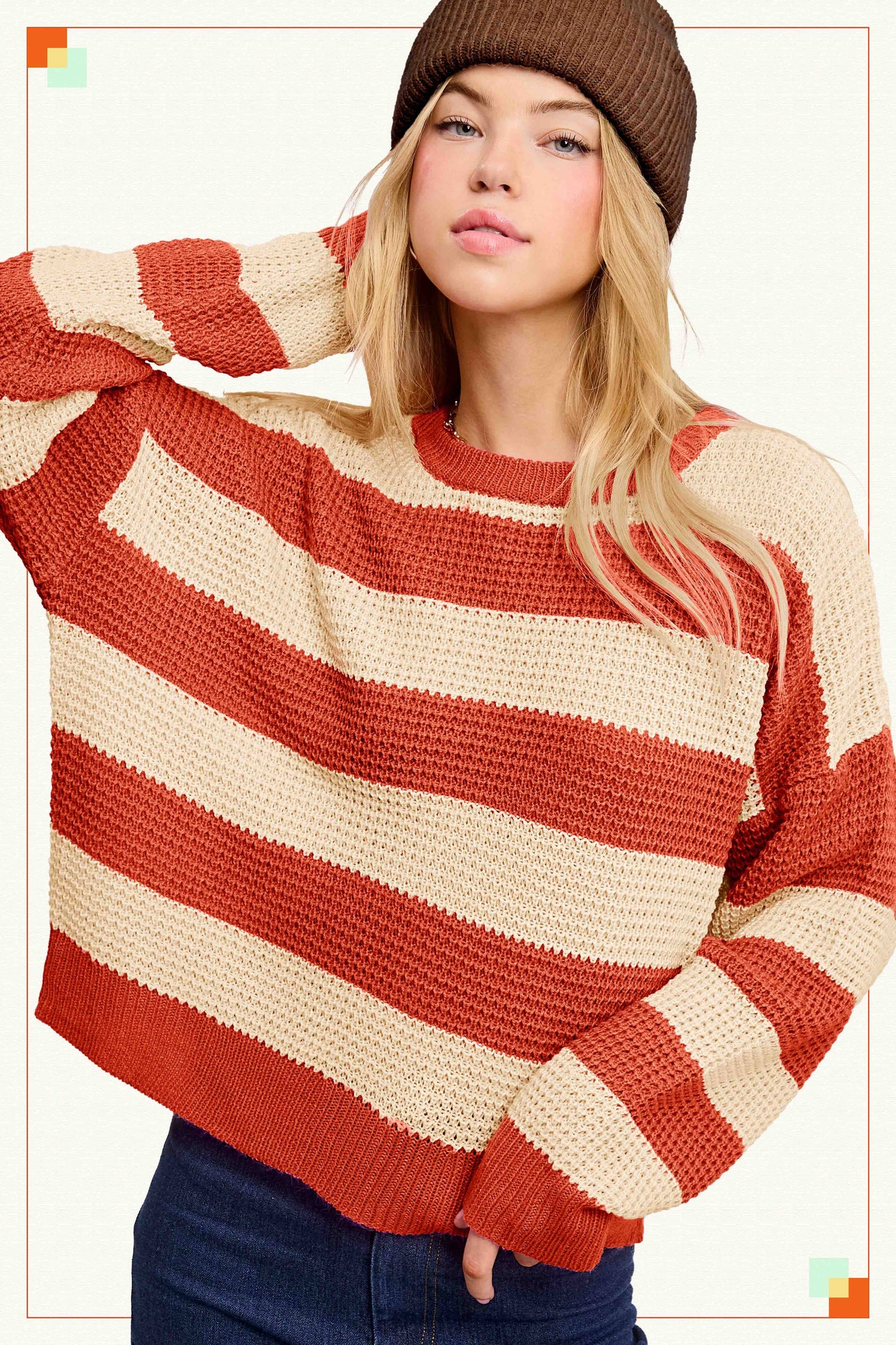 Bella Striped Sweater
