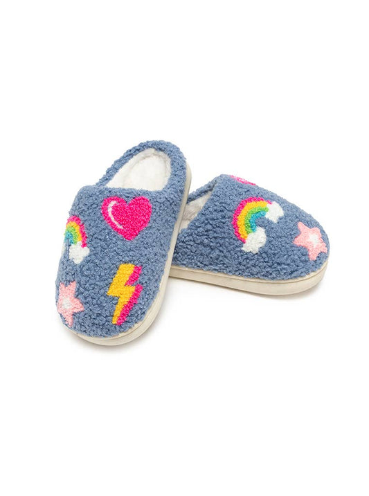 Girl’s Patch Slippers - Milly's Boutique
