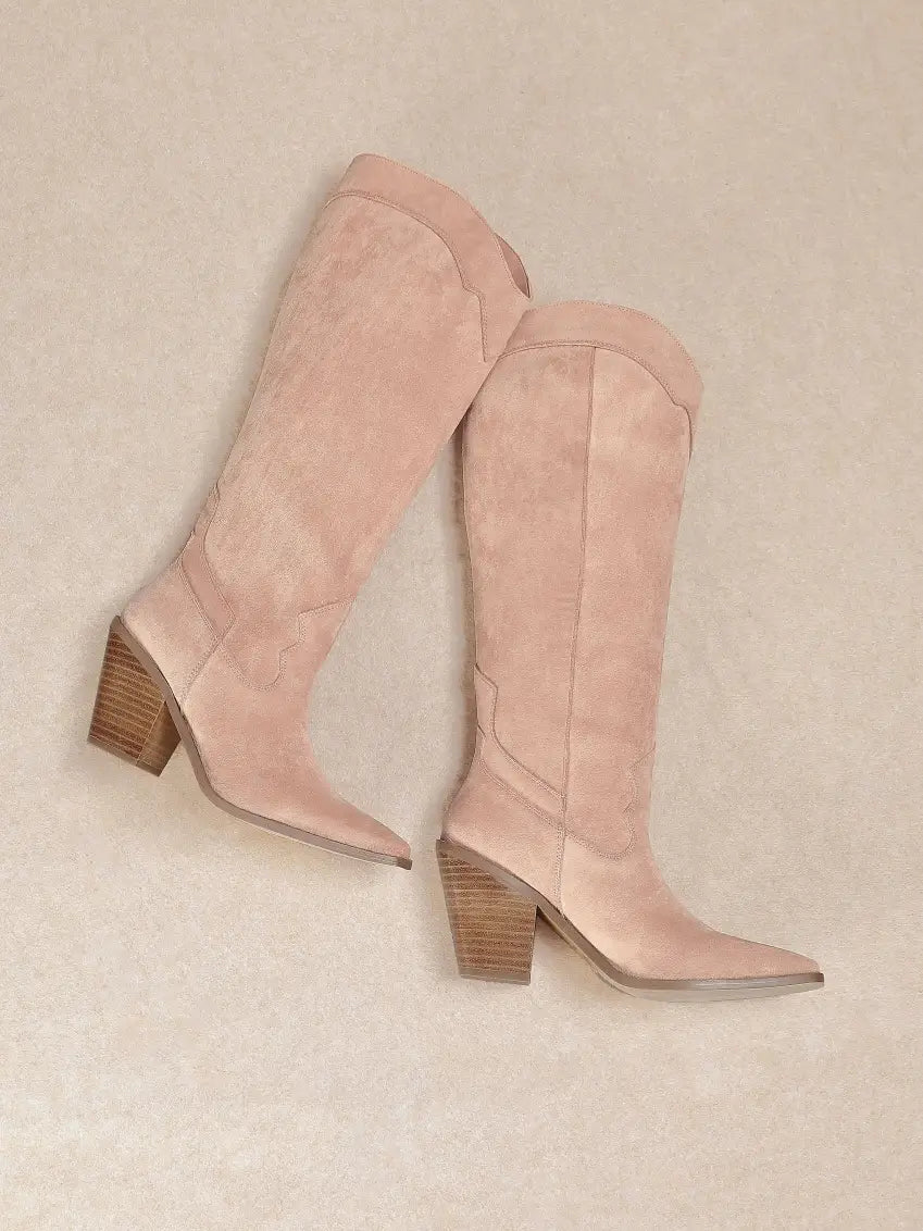 Classy Suede Tall Boot