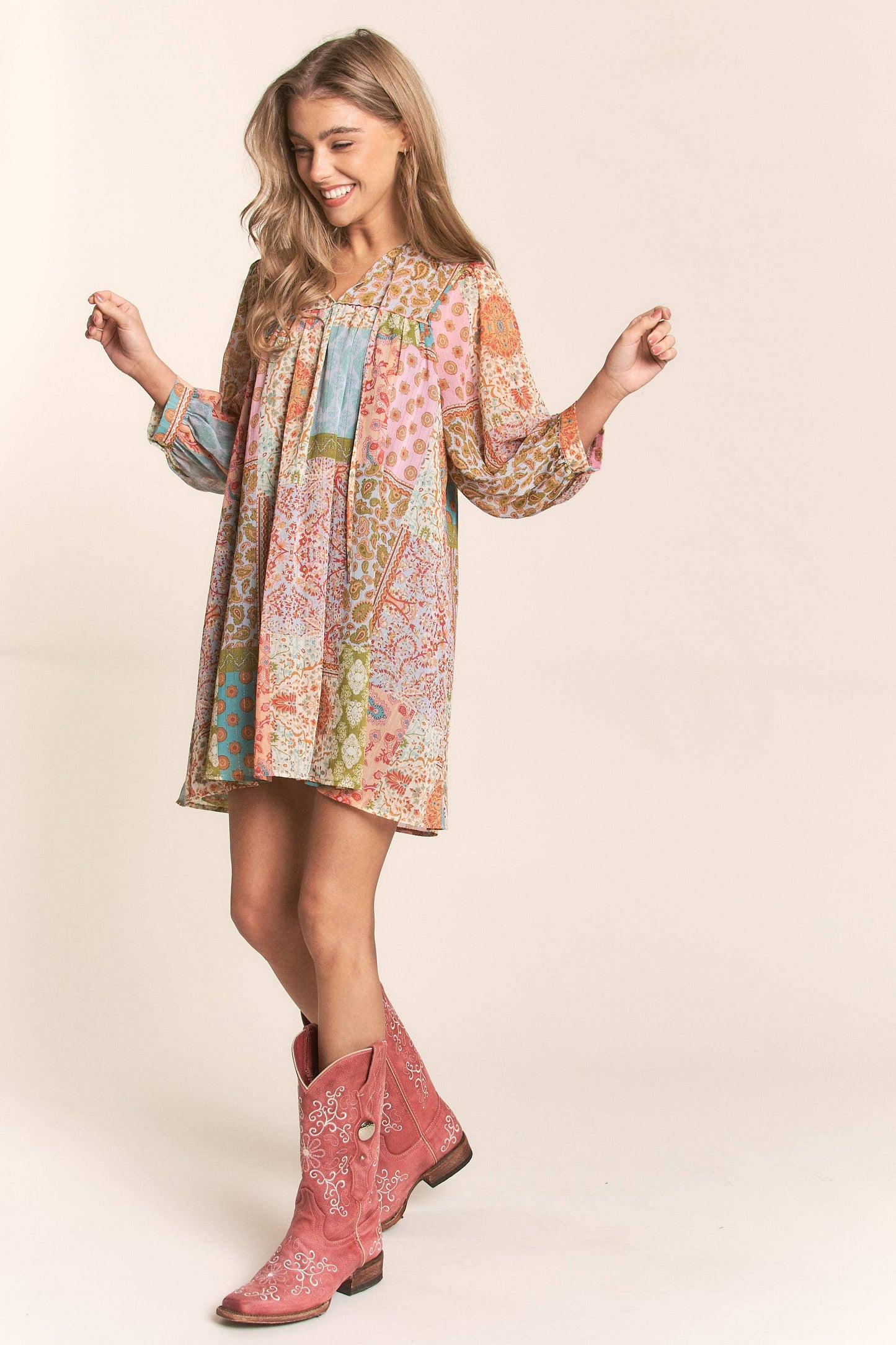 The Boho Chiffon Dress