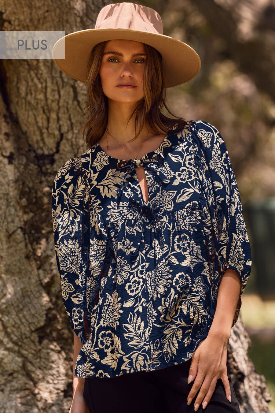 Boho Wave Plus Blouse