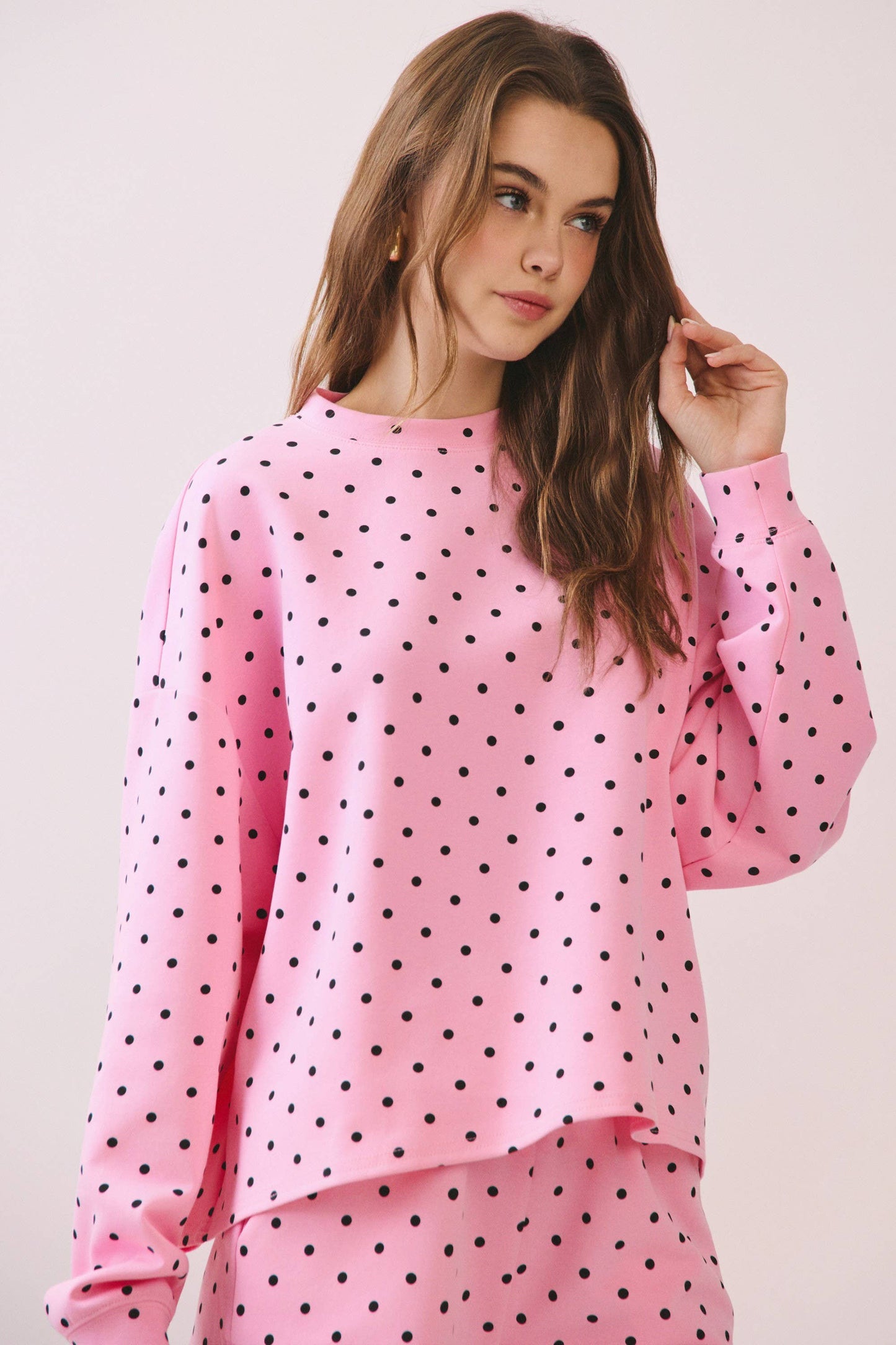 Polka Dot Pullover