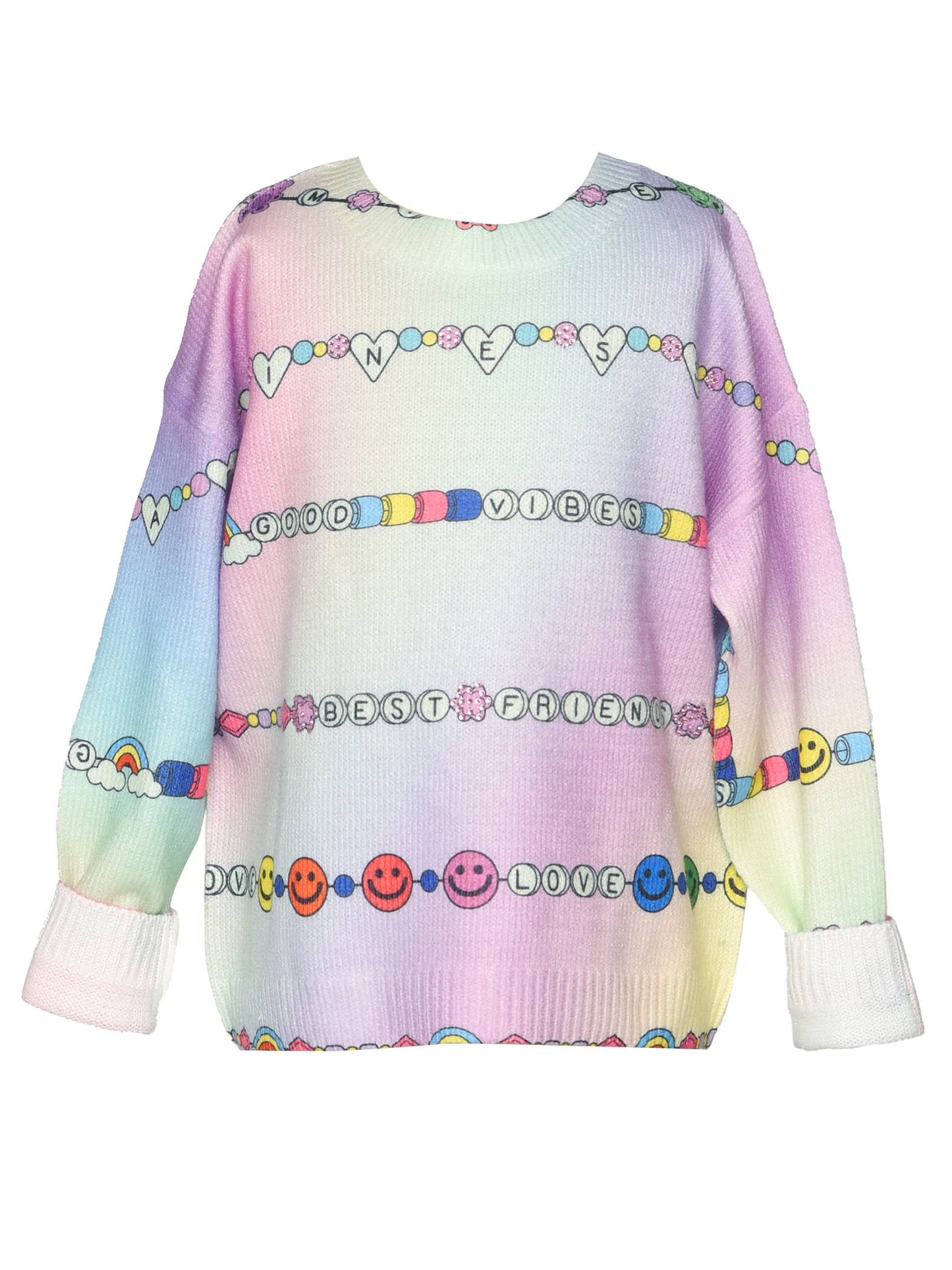 Friendship Bracelet Girl’s Sweater