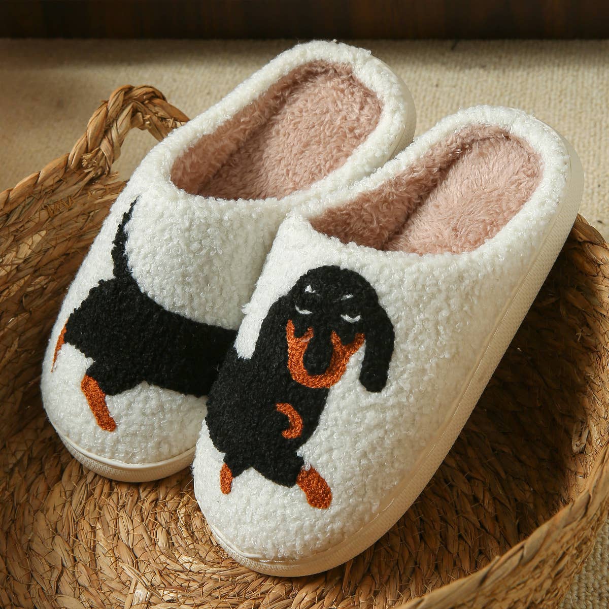 Dachshund Cozy Slippers