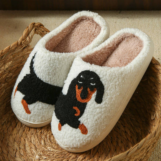 Dachshund Cozy Slippers