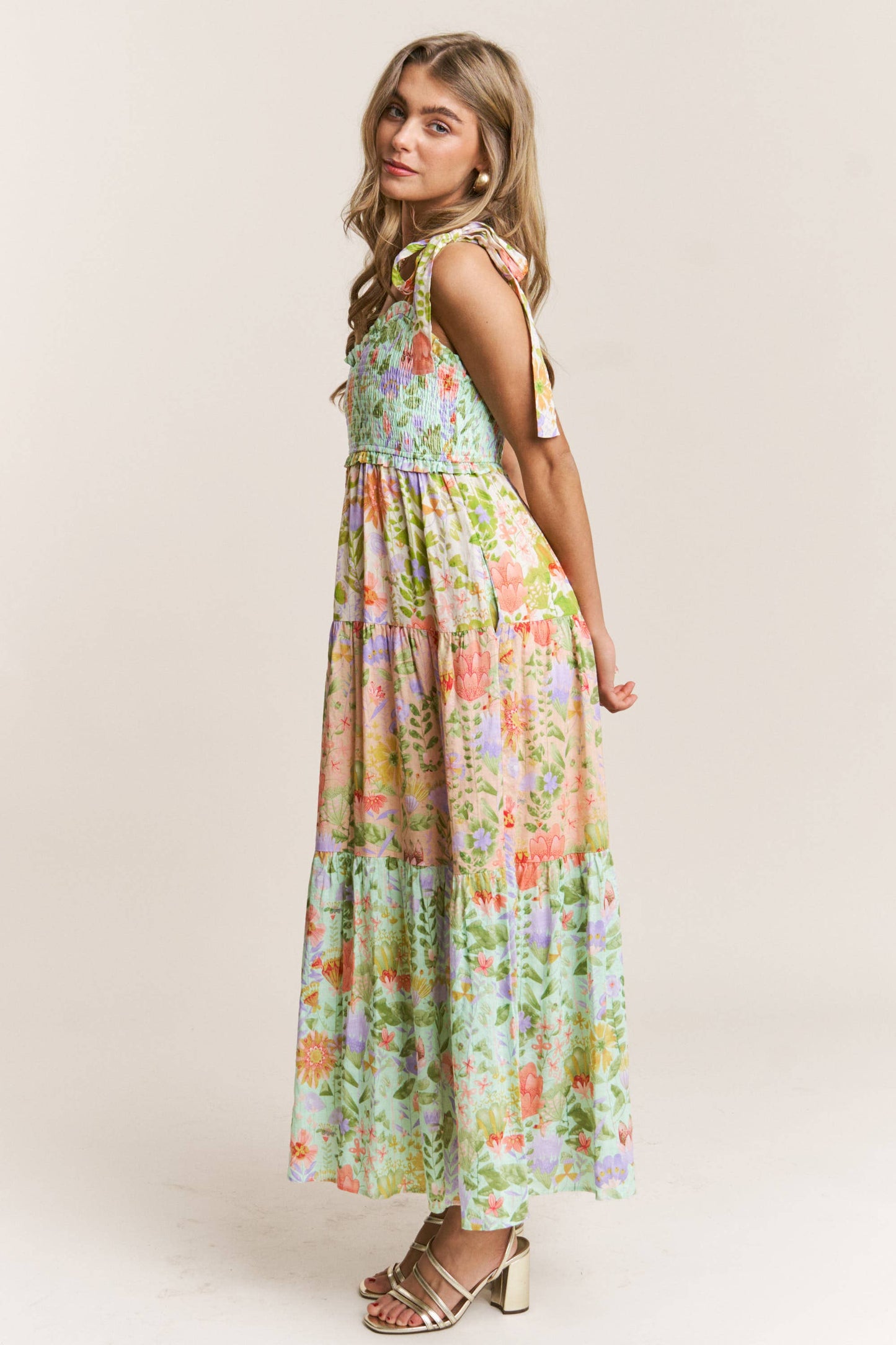 The Garden Dream Tiered Maxi