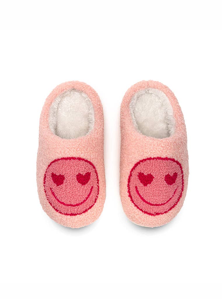 Kids Heart Eyes Slippers