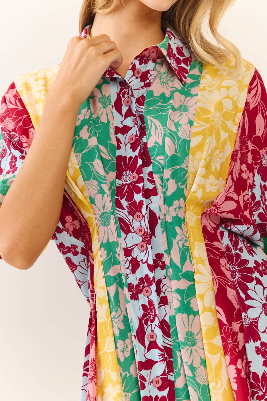 Floral Medley Boho Midi