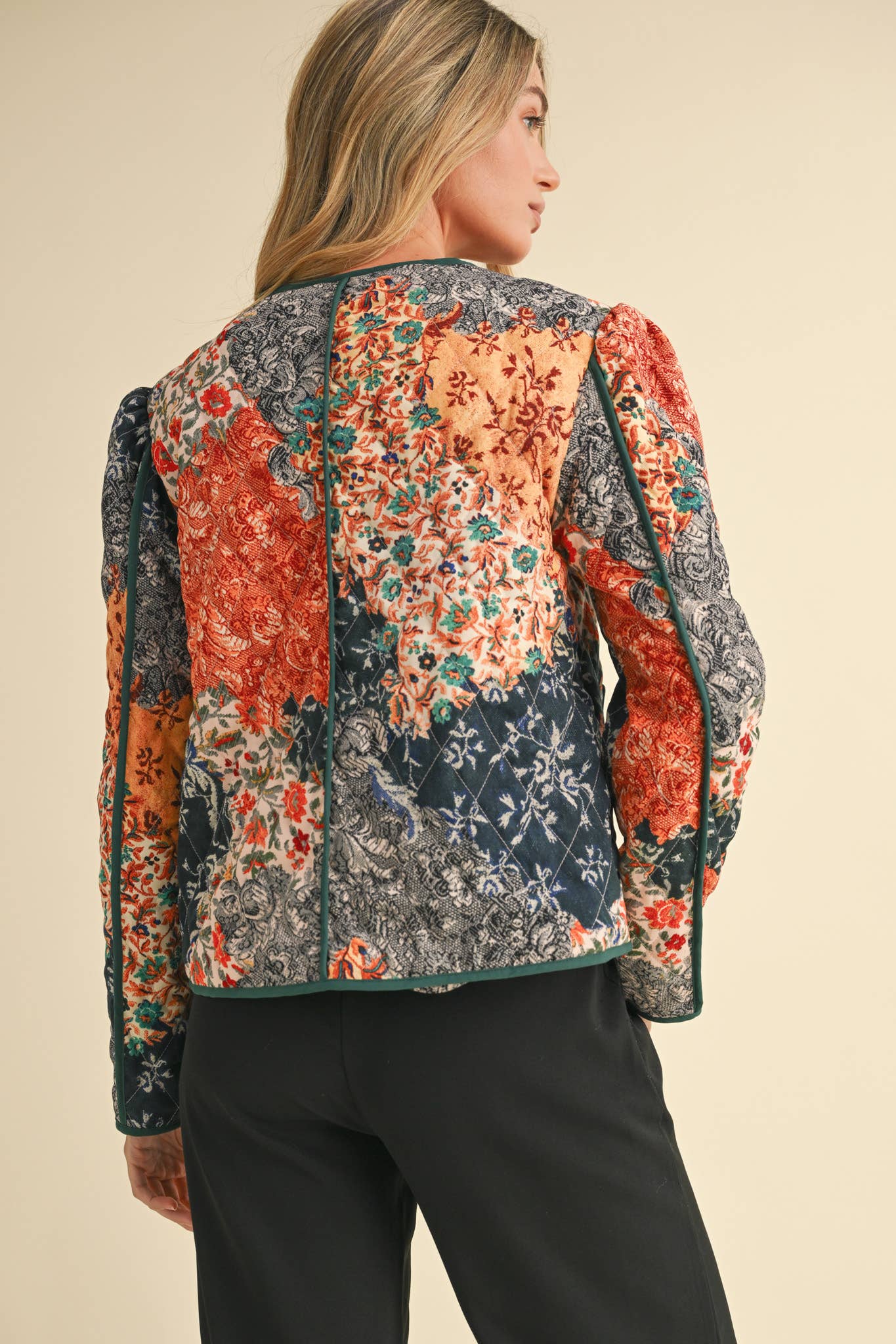 Patchwork Quilted Jacket