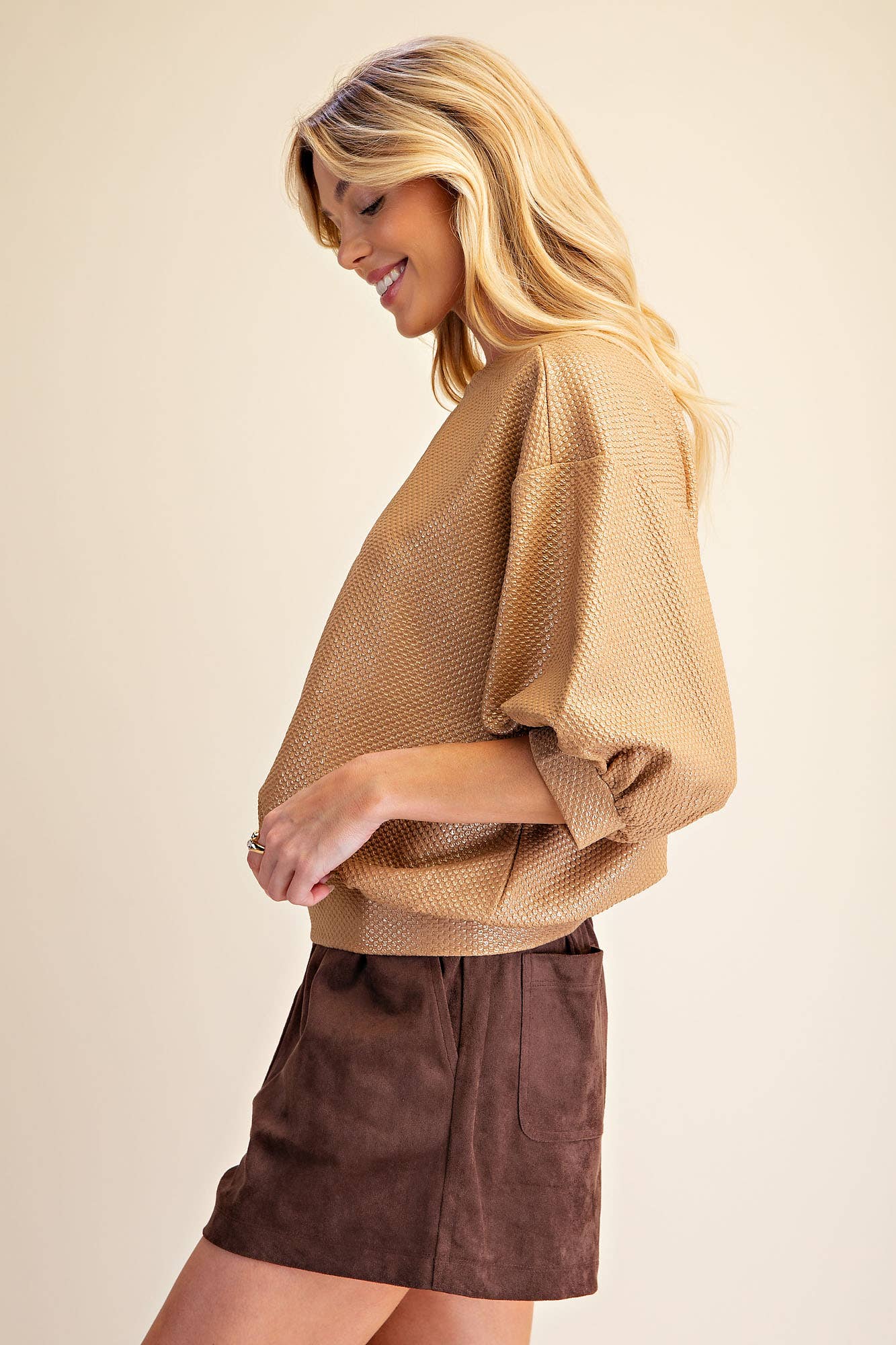 The Glam Metallic Sweatshirts