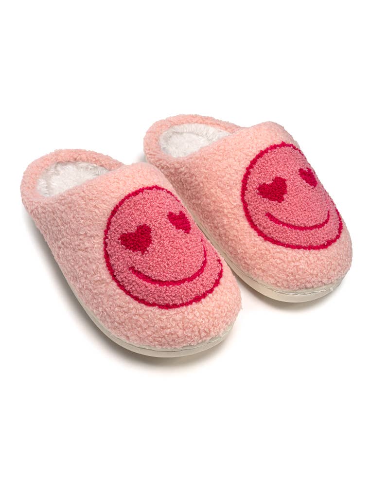 Kids Heart Eyes Slippers