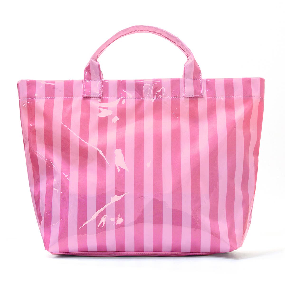 Striped Waterproof Tote Bag