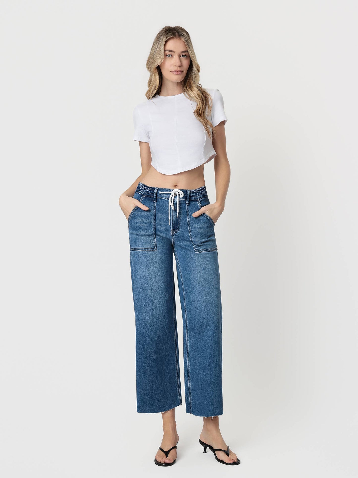 The Super Soft Drawstring Baggy Jean