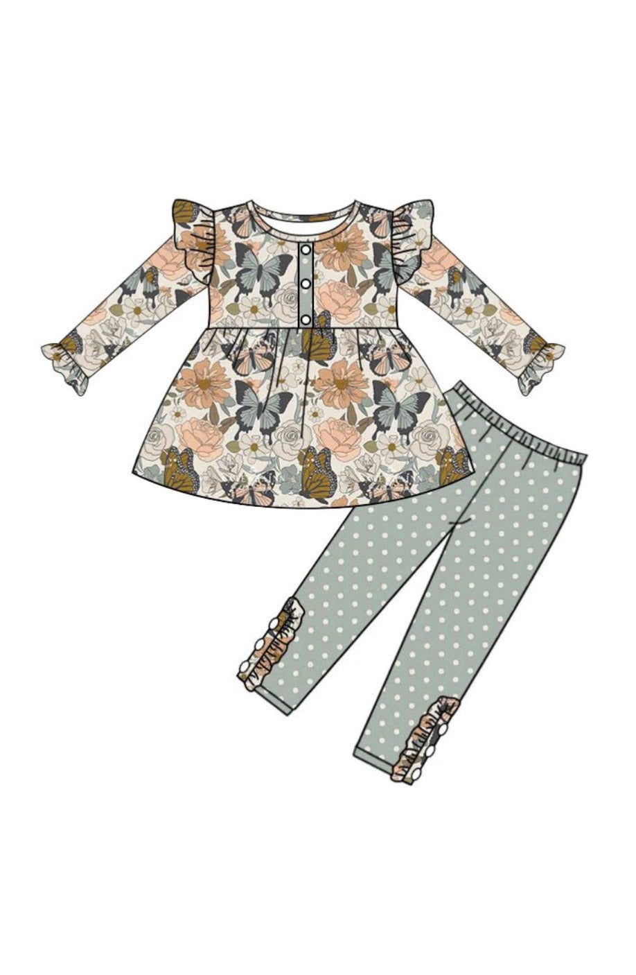 Butterfly Fields Set - Milly's Boutique
