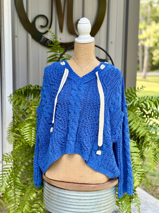 Brooke Oversized Chenille Hoodie