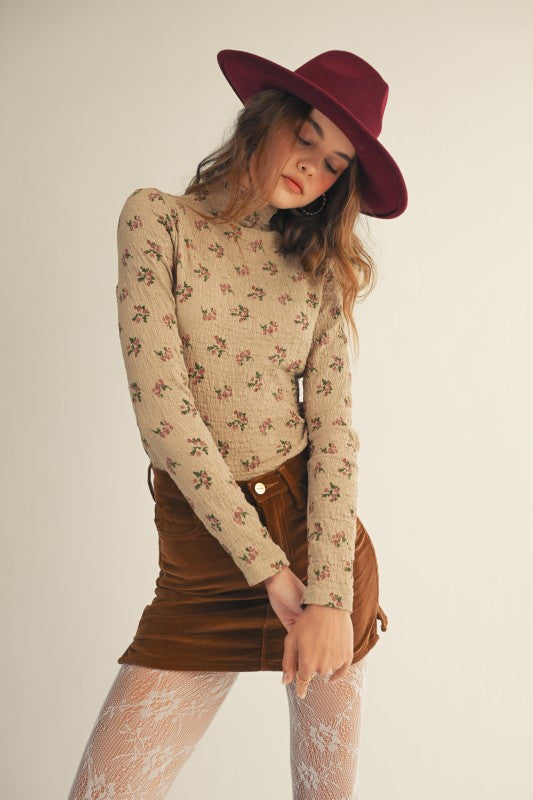 Vintage Floral Top
