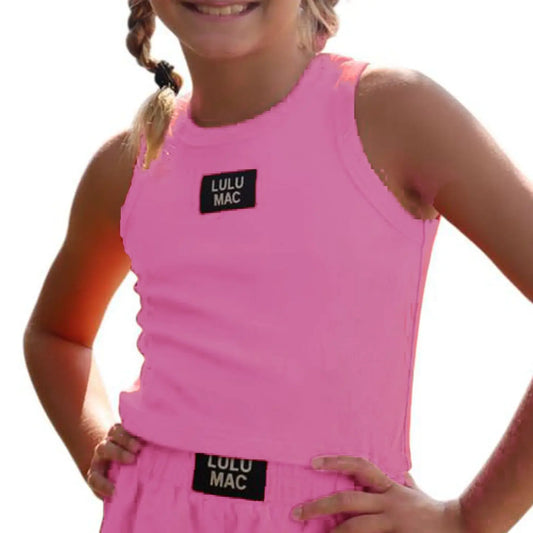 Lulu Mac Kid’s Solid Tank