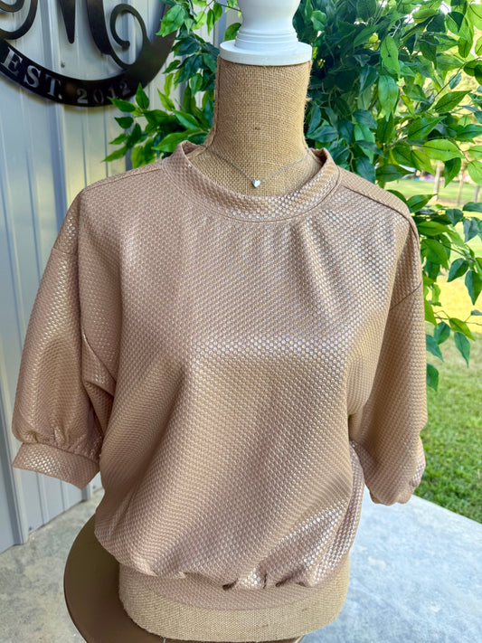 The Glam Metallic Sweatshirts