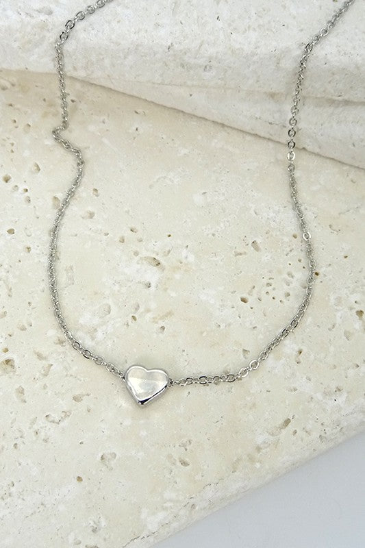 Mini Sliding Heart Pendant