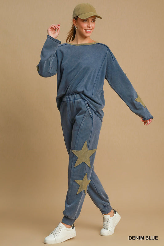 Star Mineral Washed Top