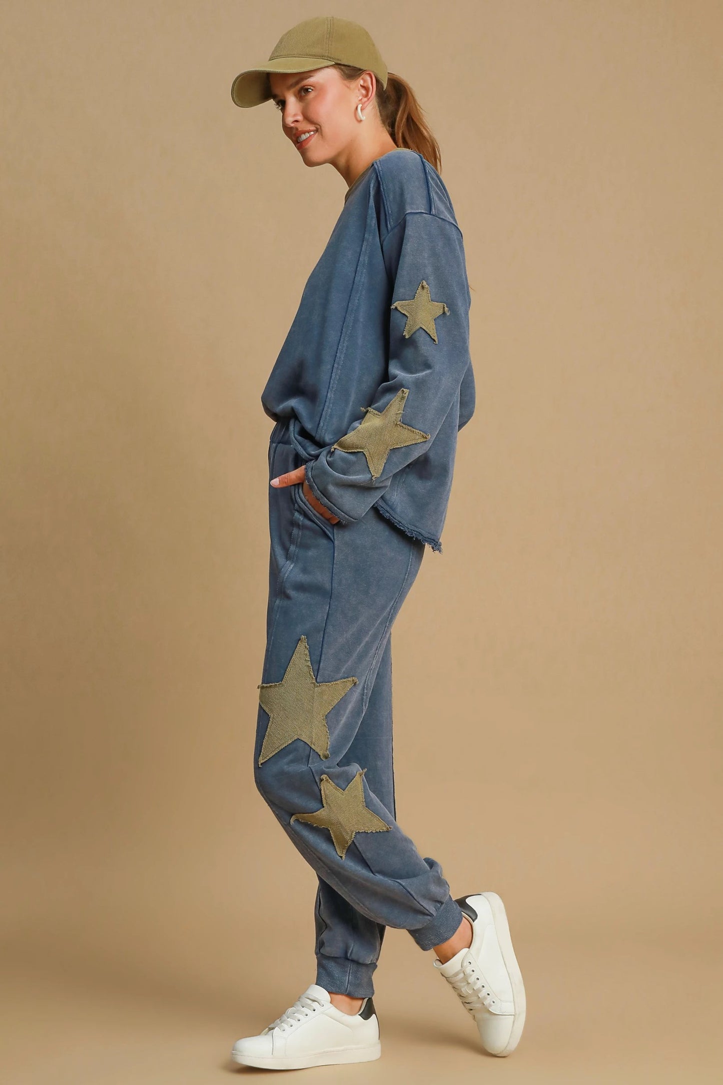 Star Mineral Wash Joggers