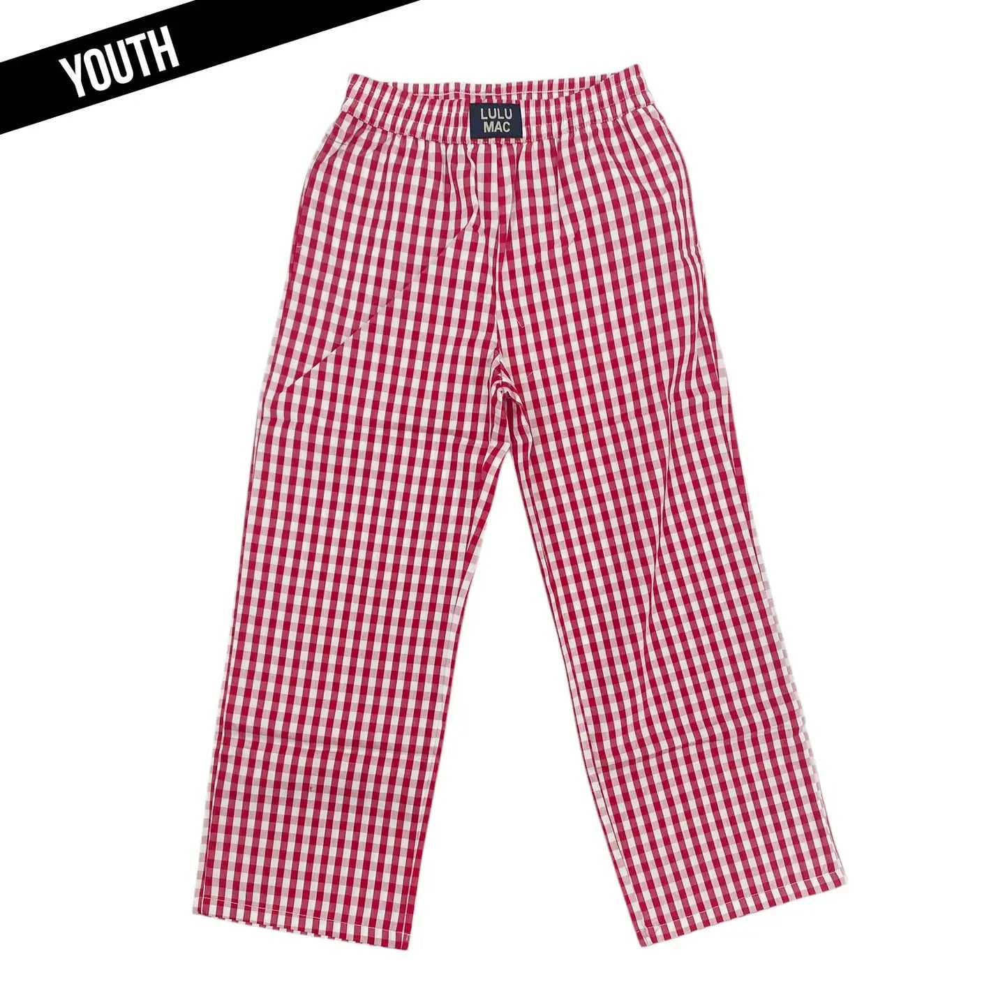 Lulu Mac Gingham Kids Pants