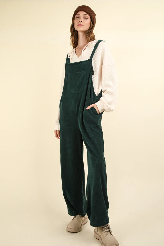 Soft Corduroy Overalls