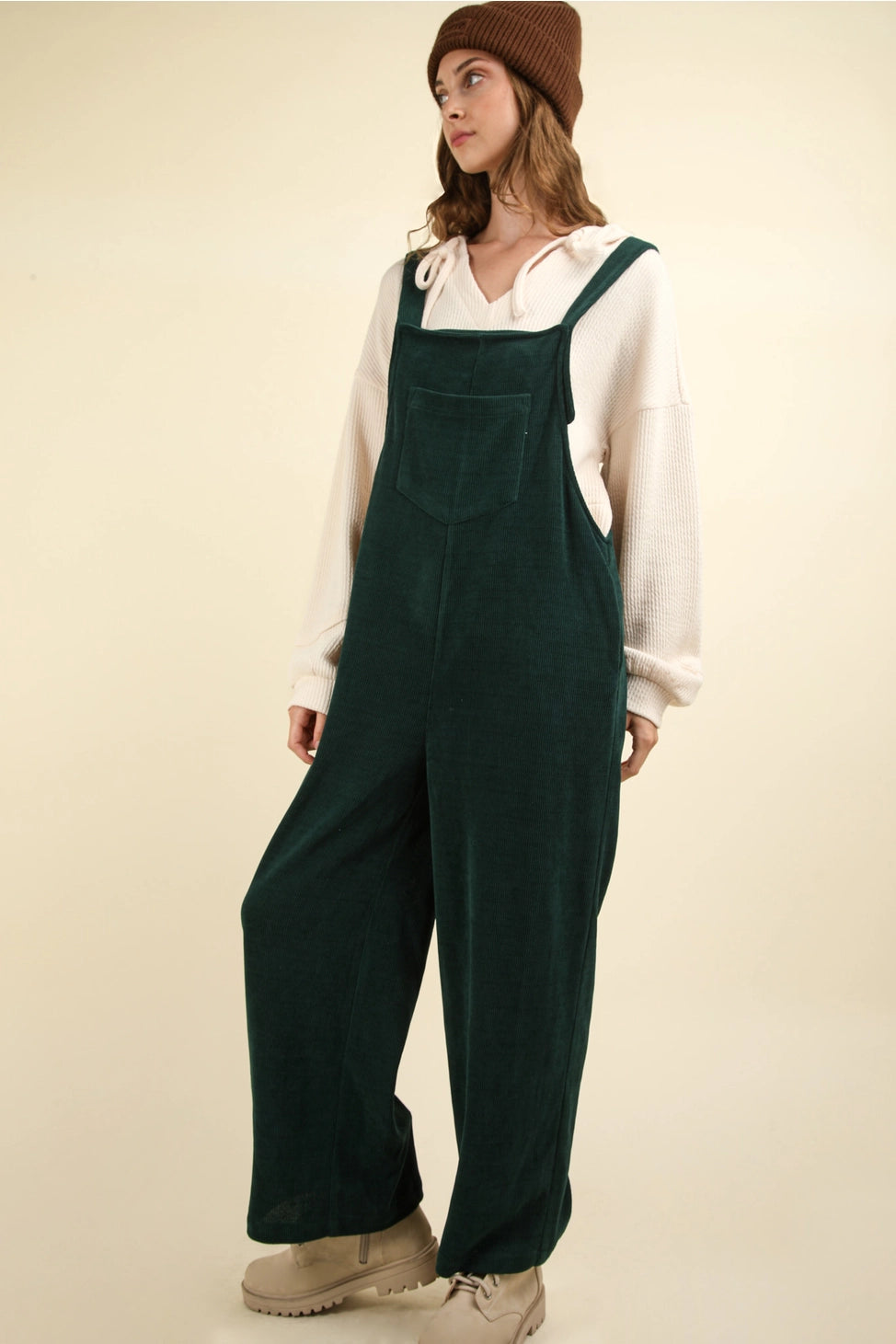 Soft Corduroy Overalls