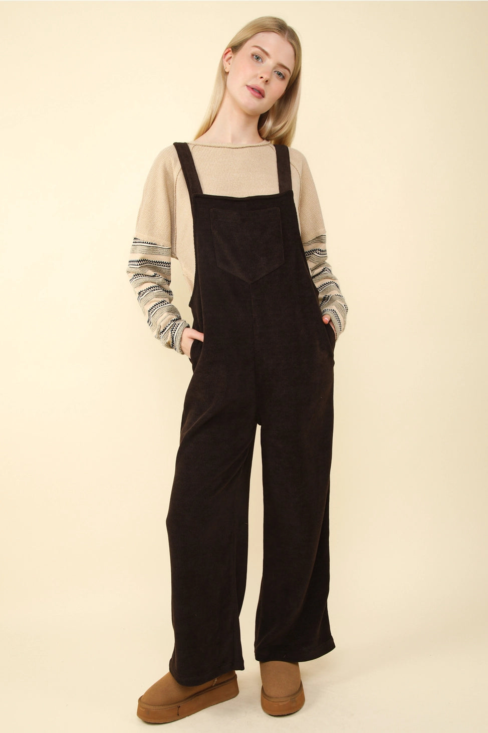 Soft Corduroy Overalls