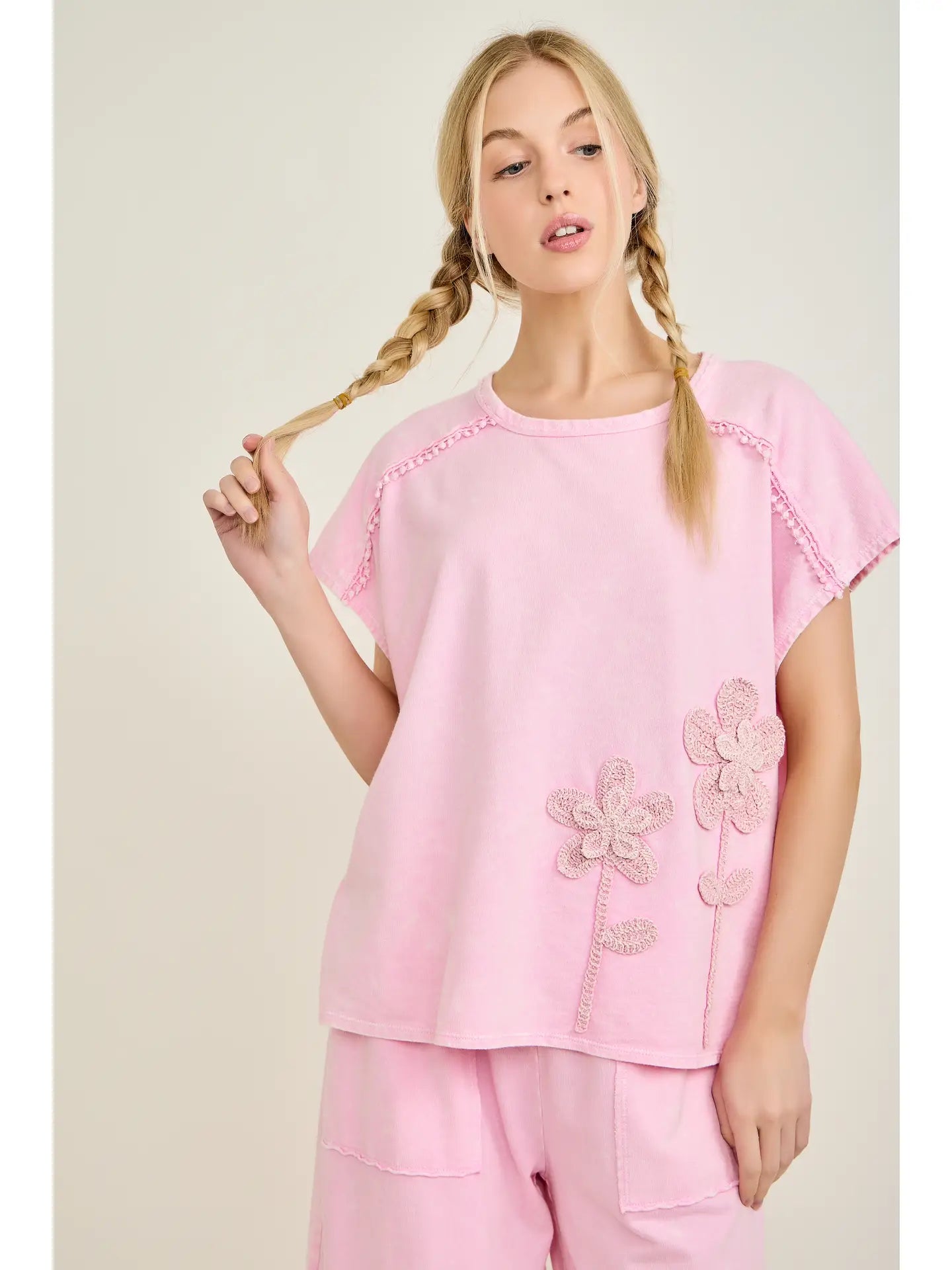 Mineral Washed Flower Garden Top