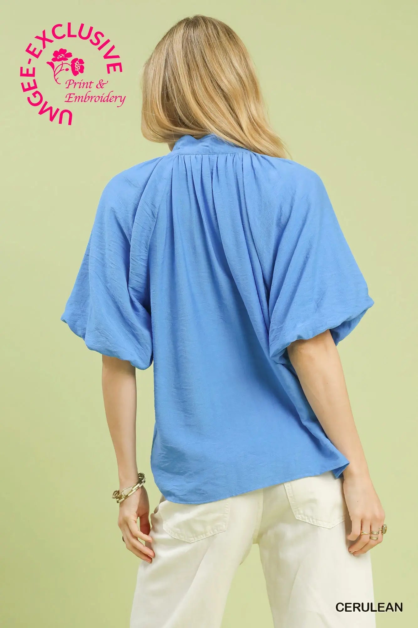 Becky Embroidered Boho Top