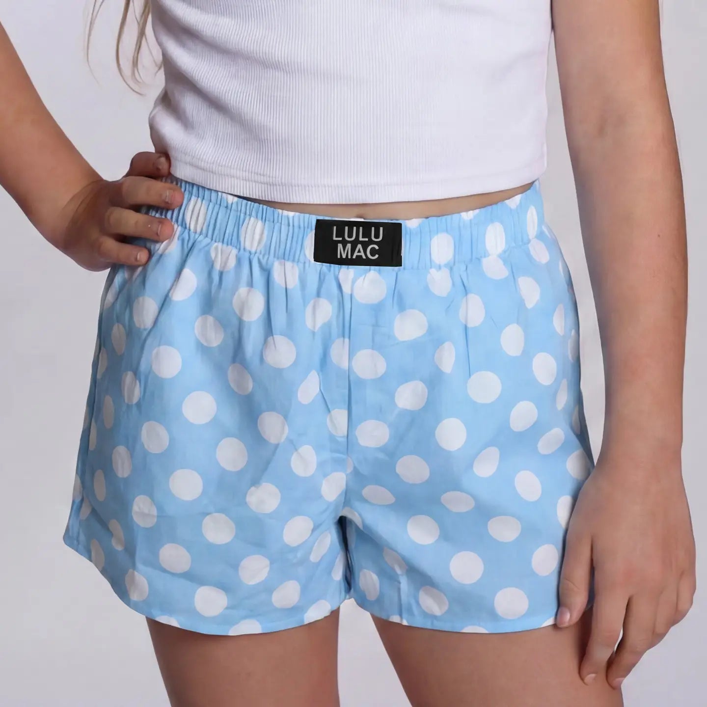 Lulu Mac Polka Dot Kids Shorts