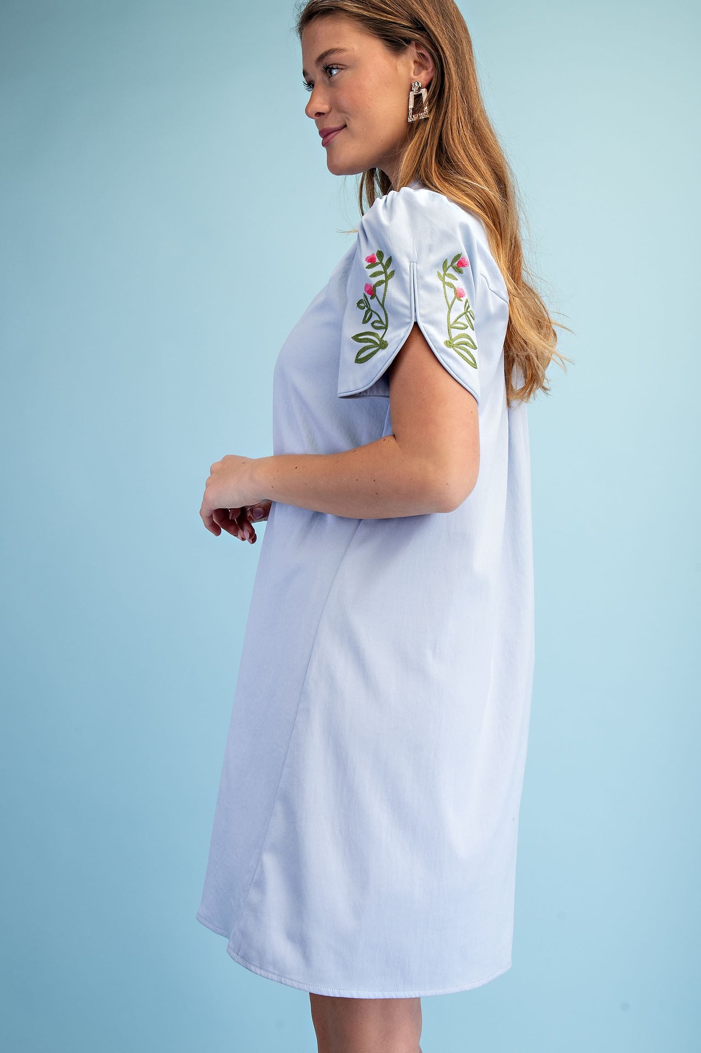 Brooke Floral Embroidered Dress