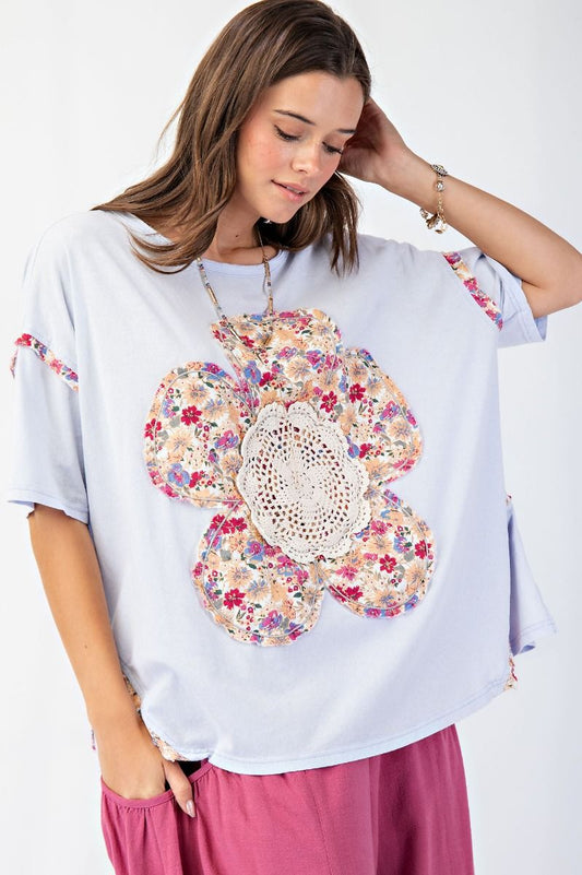 Janie Flower Patch Plus Top