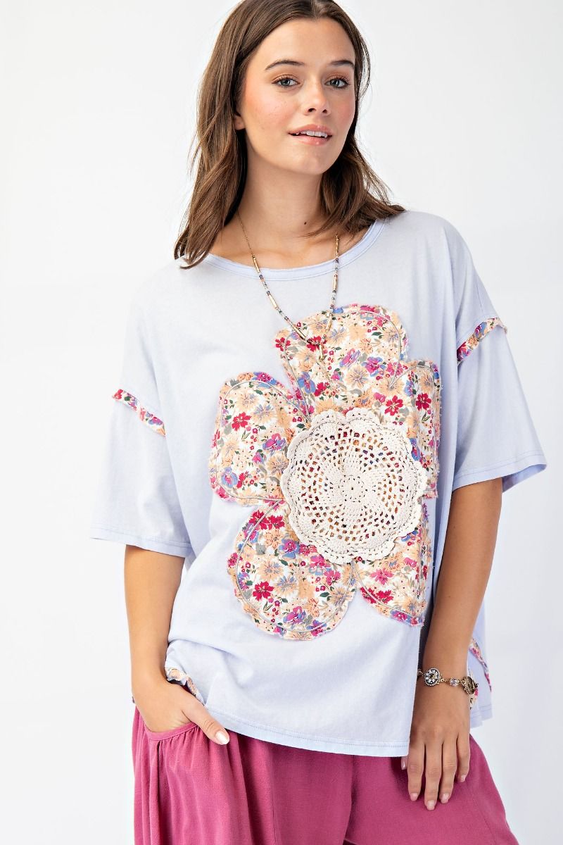 Janie Flower Patch Plus Top