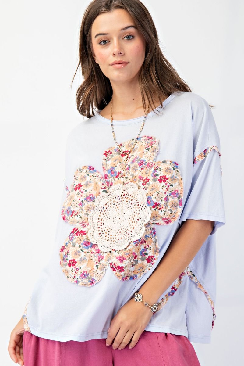 Janie Flower Patch Plus Top