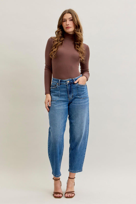 The Soft Barrel Jean