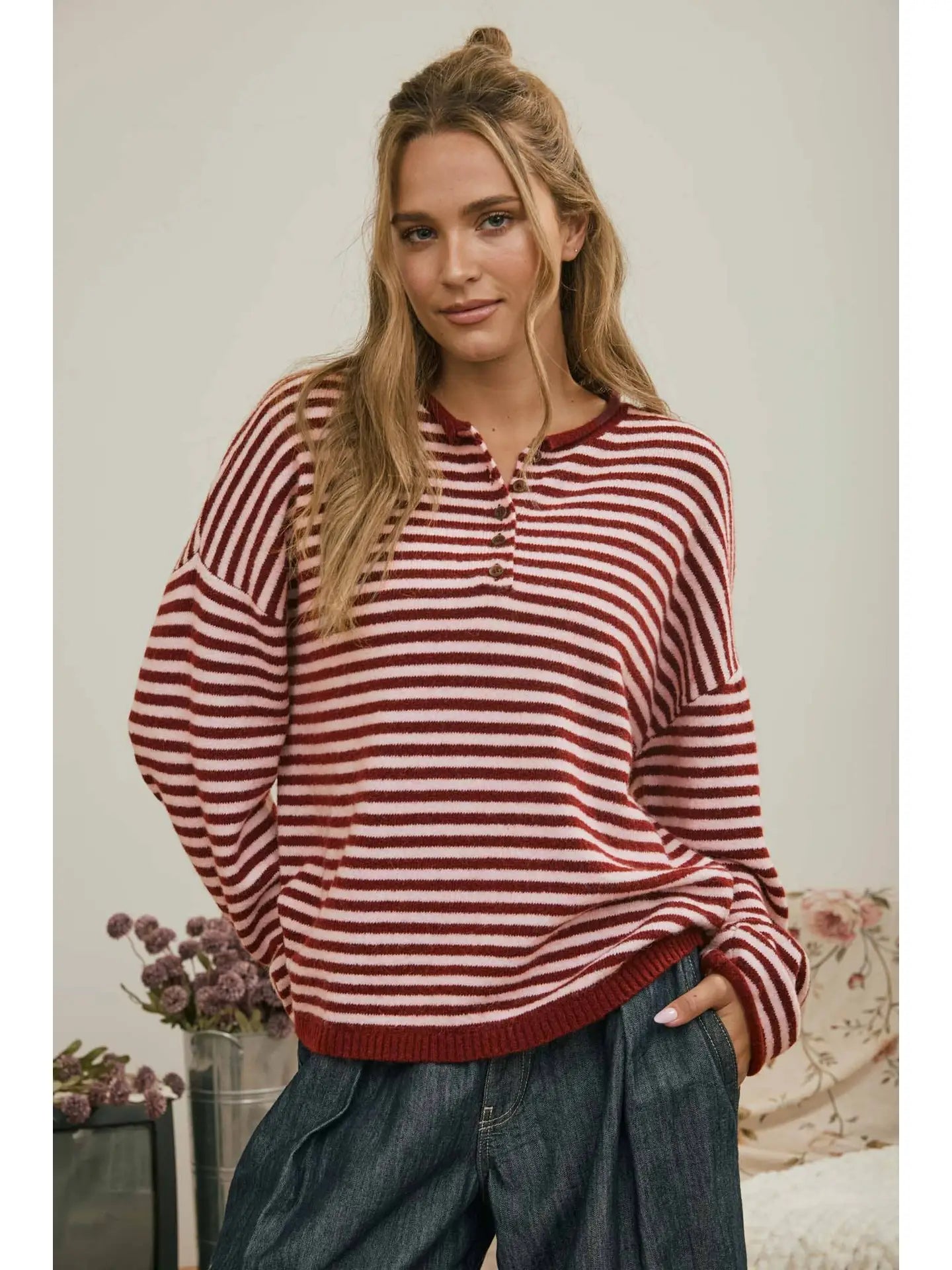 Daria Striped Henley