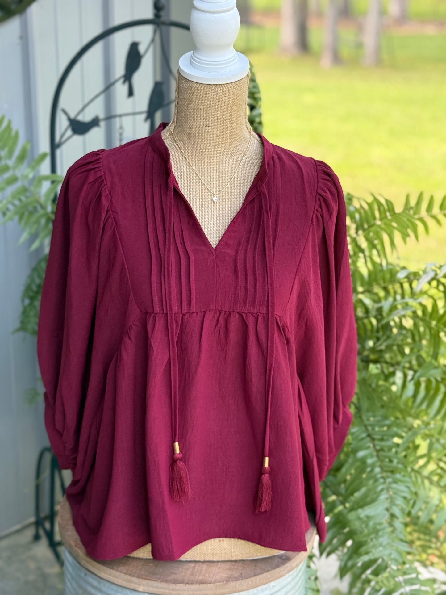 Lindsey Flowy Blouse