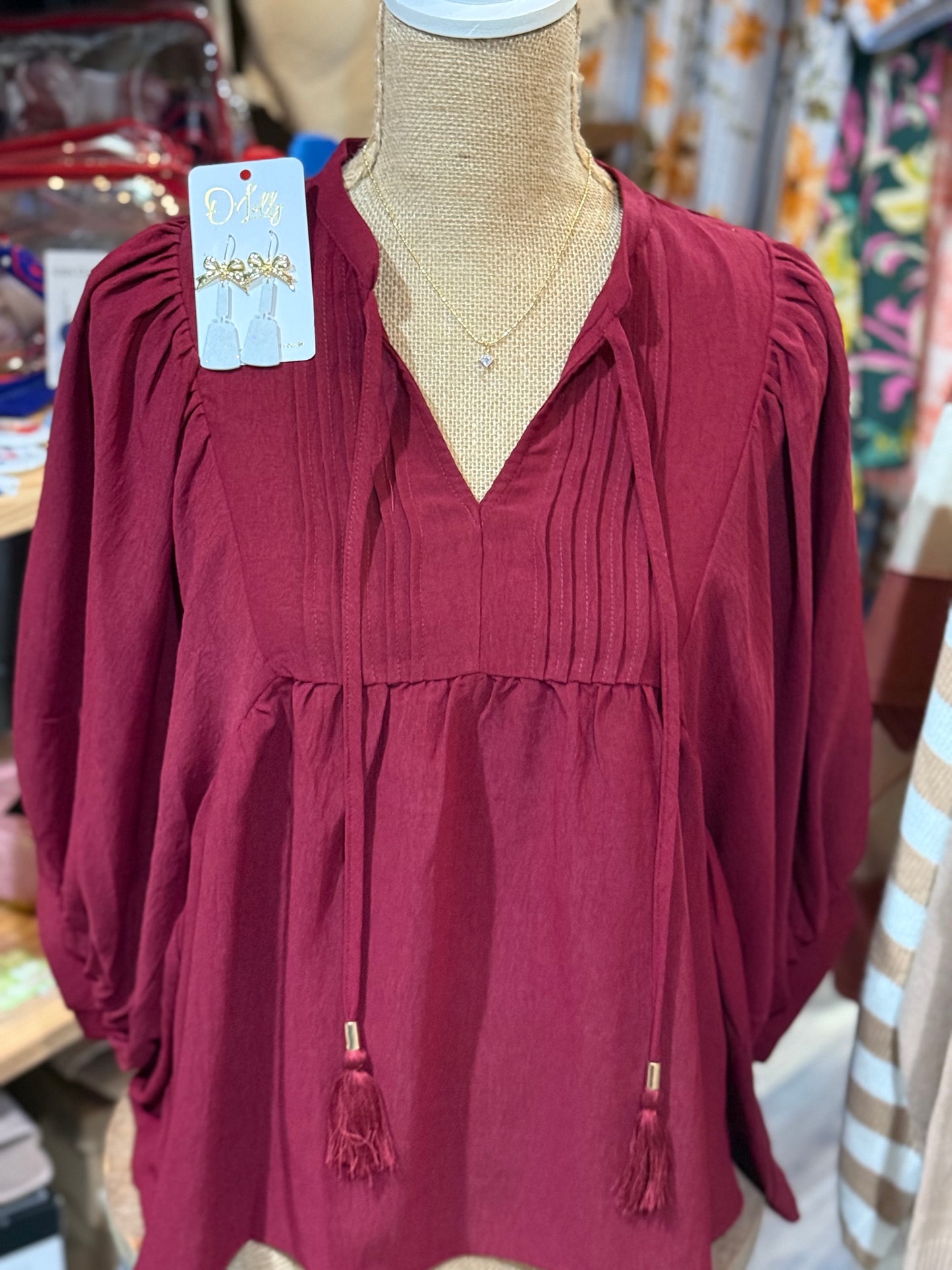 Lindsey Flowy Blouse